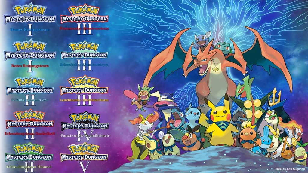 Pokemon Mystery Dungeon series