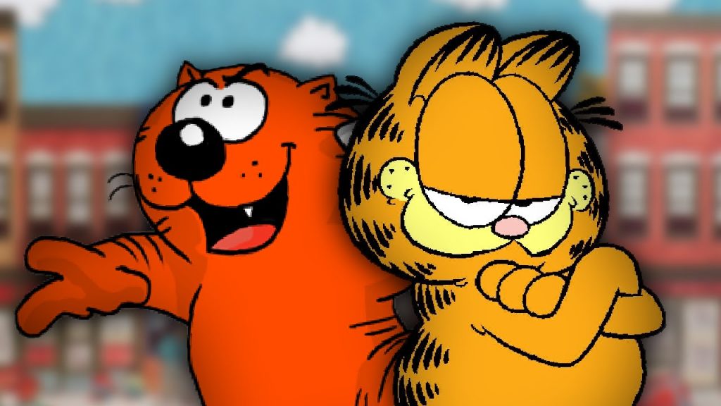 Garfield vs Heathcliff. 