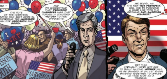 Judge Dredd and America’s Last President: Robert Booth